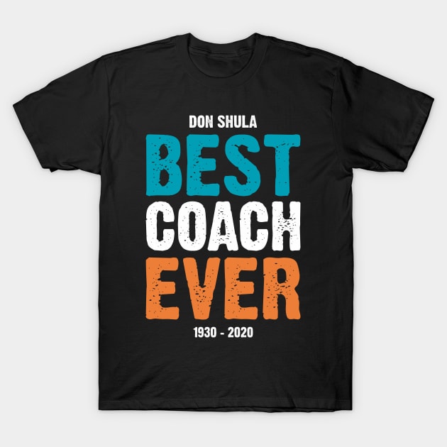 DON SHULA, T-Shirt by besdavaer